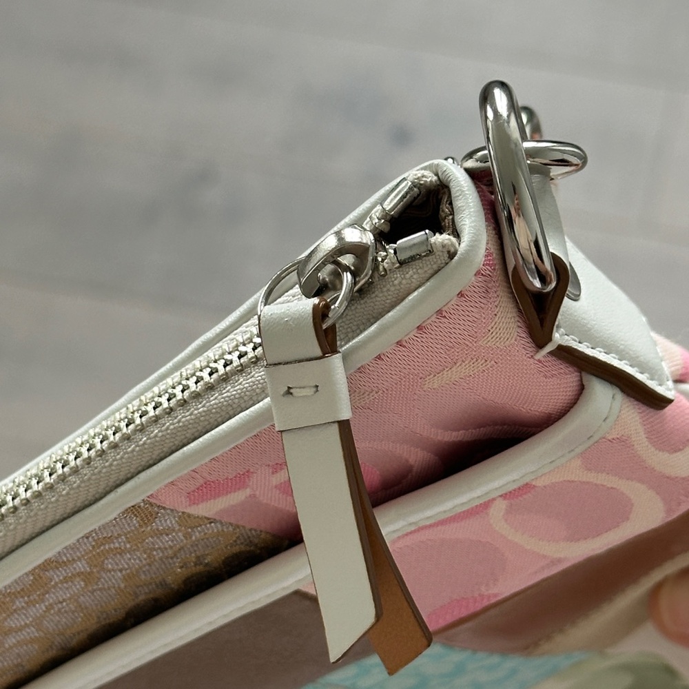 Coach Patchwork Crossbody Bag – Multicolor Signature Print - Picture 7 of 7